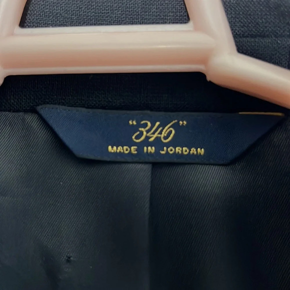 Brooks Brothers Navy wool 3 button Mens jacket blazer  size 40 Regular - Picture 7 of 8